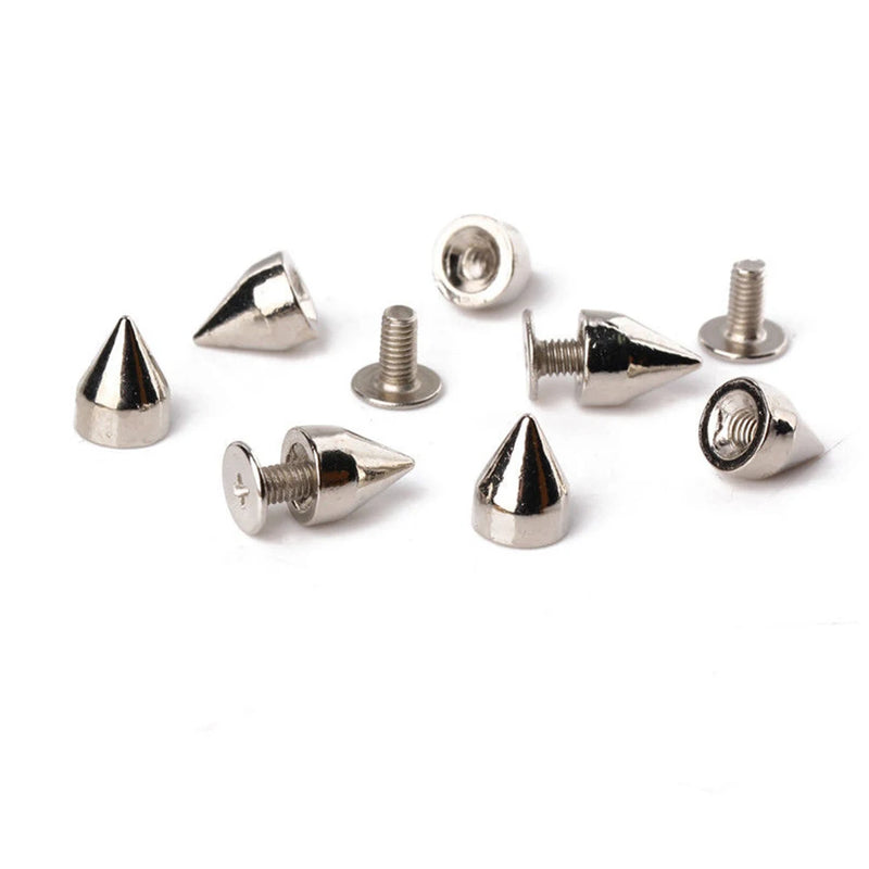 7x9mm Rivet Studs Spots Cone Nailhead Bullet Punk Spikes DIY