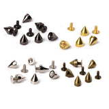 7x9mm Rivet Studs Spots Cone Nailhead Bullet Punk Spikes DIY