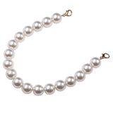 8-18mm Pearl Round Chain Beige Diy Beads Jewelry Making Accessories