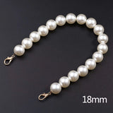 8-18mm Pearl Round Chain Beige Diy Beads Jewelry Making Accessories