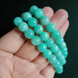 Crystal Agate Stone Bracelet Men Women, 42 Stones