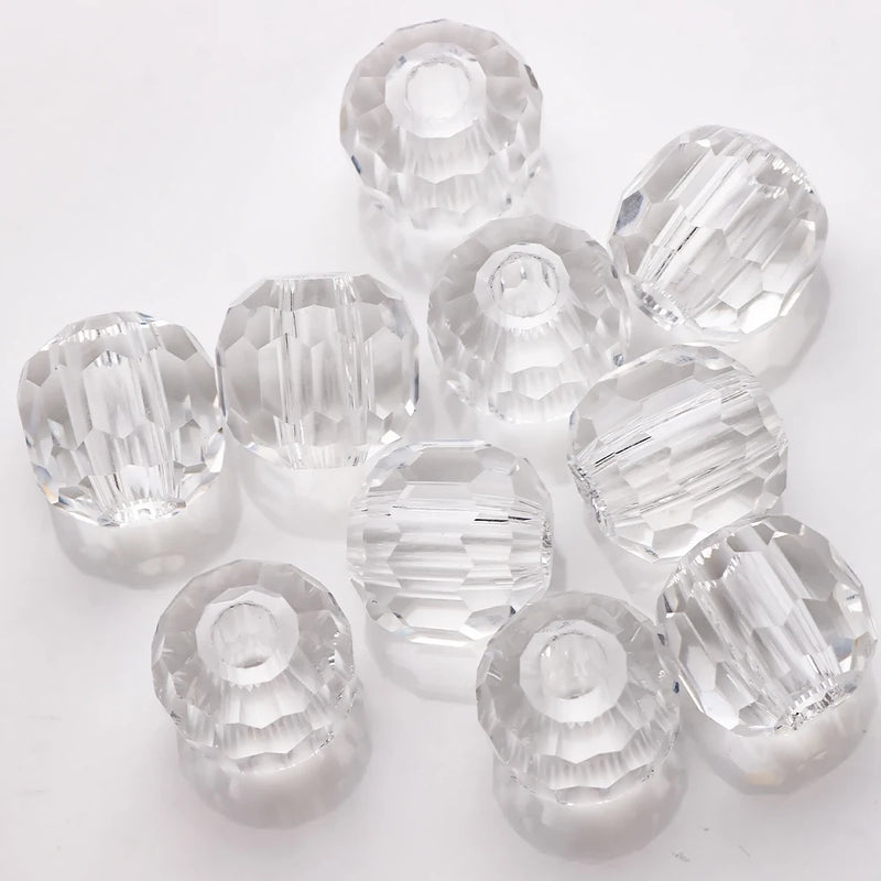 Czech Glass Crystal Round Ball Beads for Jewelry Making