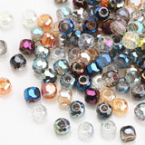 Czech Glass Crystal Round Ball Beads for Jewelry Making