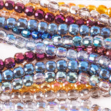 Czech Glass Crystal Round Ball Beads for Jewelry Making
