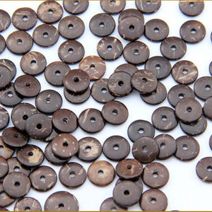 Coconut Shell Spacer Beads for DIY Jewelry