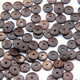 Coconut Shell Spacer Beads for DIY Jewelry