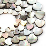 Heart Shell Beads Pendant Spacer Beads For Jewelry Making