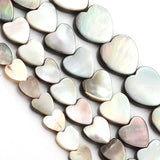 Heart Shell Beads Pendant Spacer Beads For Jewelry Making