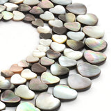Heart Shell Beads Pendant Spacer Beads For Jewelry Making