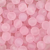 8/10/12mm Acrylic Frosted Beads DIY Jewelry Accessories