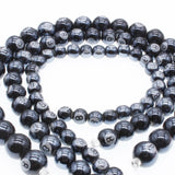 8mm White Ceramic Ball Beads for Jewelry Making DIY