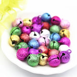 Mix Jingle Bell Small Bells Copper Metal Jewelry Pendants Charm Beads