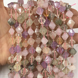 8/10/12mm Mixed Quartz Crystal Stone Beads - DIY Jewelry Making