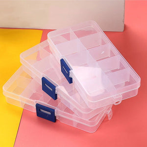 Adjustable Compartment Storage Box Jewelry Case
