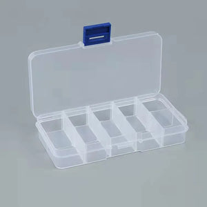 Adjustable Compartment Storage Box Jewelry Case