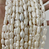 Customize Natural Keshi Beads Baroque Pearl Necklace for Women