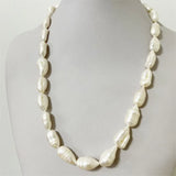 Customize Natural Keshi Beads Baroque Pearl Necklace for Women