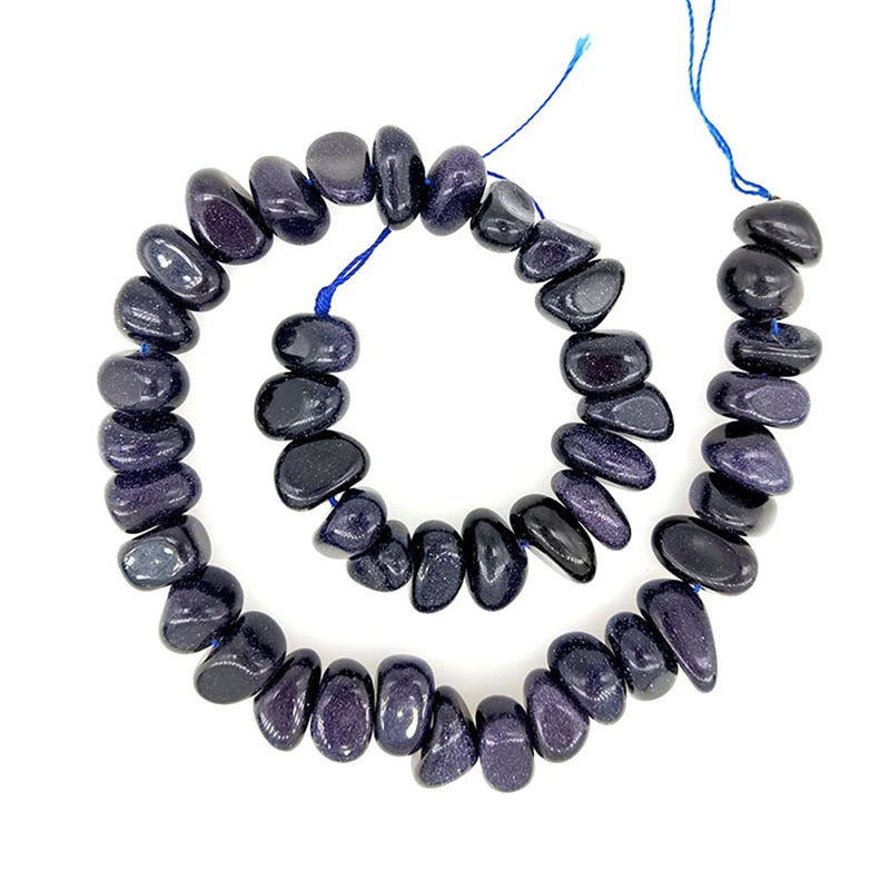 Sand Goldstone Irregular Beads 8-10 x10-12mm Natural Gemstone