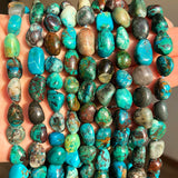 Chrysocolla Loose Stone Beads Natural Gem Spacer Beads 15''