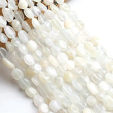 Moonstone Gems Beads for Jewelry Making 15'' Strand