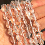 Irregular Clear Quartz Crystal Beads 15'' Strand