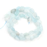 8-10mm Aquamarines Stone Beads for Jewelry Making 15''