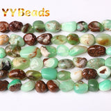 8-10mm Green Australia Chrysoprase Stone Beads 15''