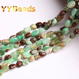 8-10mm Green Australia Chrysoprase Stone Beads 15''