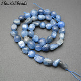 8-10mm Natural Kunzite Smooth Stone Oval Shape Nugget Beads 1 Strand