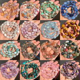 8-10mm Apatite Larimar Quartz Labradorite Gem Stone Beads for Jewelry Making