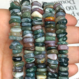 8-10mm Indian Agates Stone Gravel Bead Spacer Beads DIY Bracelet