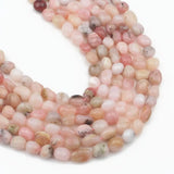 8-10mm Pink Opal Stone Beads 15inches