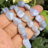 Natural Irregular Purple Agates Stone Beads 15" Strand