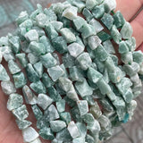 8-10mm Natural Rough Stone Jade Crystal Quartz Beads For Jewelry Making