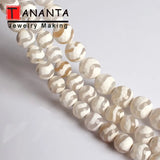 8/10mm Water Wave Stripe Agates Loose Beads DIY Jewelry Making