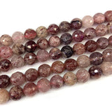 8-10mm Strawberry Quartz Beads 15'' Round DIY Loose Beads