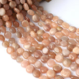 Natural Sunstone Stone Beads - 8-10mm Irregular Loose Spacer Beads