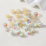 8/10mm Round Lampwork Bead Glass Loose Bead Diy Jewelry Making