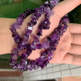 8-10mm Amethyst Stone Beads DIY Loose Beads for Jewelry Making Strand