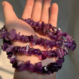 8-10mm Amethyst Stone Beads DIY Loose Beads for Jewelry Making Strand