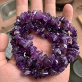 8-10mm Amethyst Stone Beads DIY Loose Beads for Jewelry Making Strand
