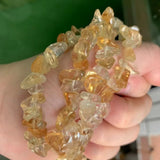 8-10mm Natural Citrines Stone Beads DIY Loose Beads Strand Shipping