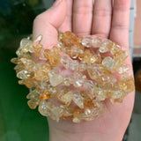 8-10mm Natural Citrines Stone Beads DIY Loose Beads Strand Shipping
