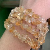 8-10mm Natural Citrines Stone Beads DIY Loose Beads Strand Shipping