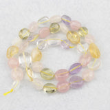 8-10mm Freeform Natural Crystal Stone Beads DIY Loose Beads 15 Inches