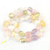 8-10mm Freeform Natural Crystal Stone Beads DIY Loose Beads 15 Inches