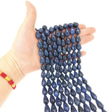 Sand Goldstone Irregular Beads 8-10x10-12mm Round Loose Stone Bead