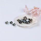 8-11mm Peacock Green Tahiti Pearl Mabe Shell for Earring or Jewelry