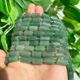 8*11mm Green Aventurine Jades Faceted Beads