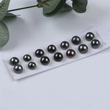 8-11mm Natural Tahiti Mabe Pearls Flat Back Loose Pearls